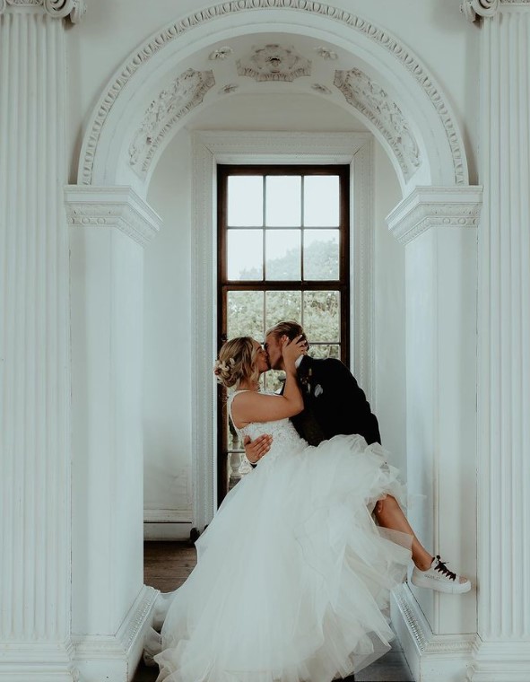 Wedding photos inside Worcester Lodge 